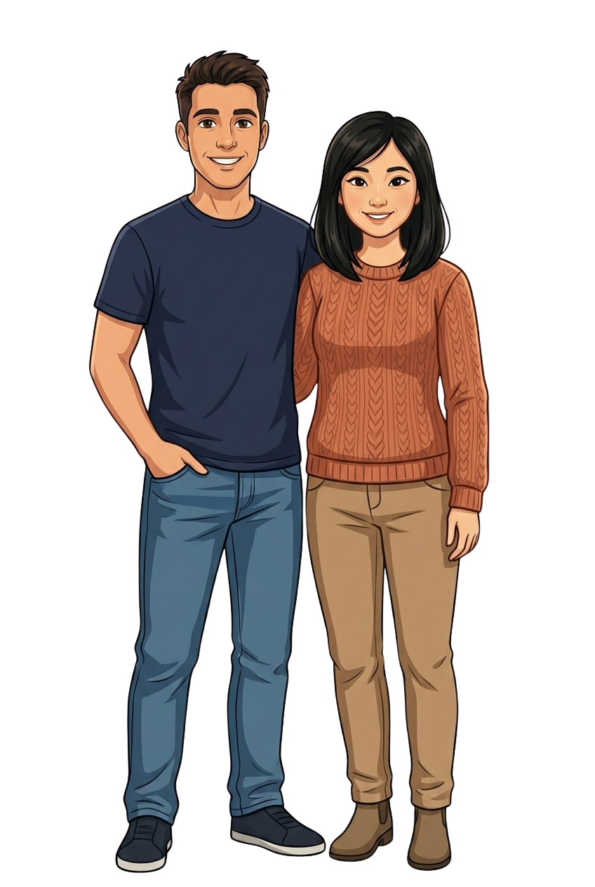 Ethan and Mei